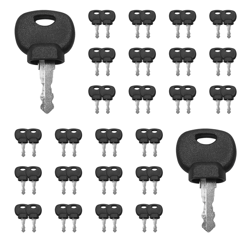 50PCS 8035807 Zündschlüssel Skytrak Key Set APK75 5119S JCB Modelle 2CXSL 2CX 4CX444 3CX Bobcat Volvo