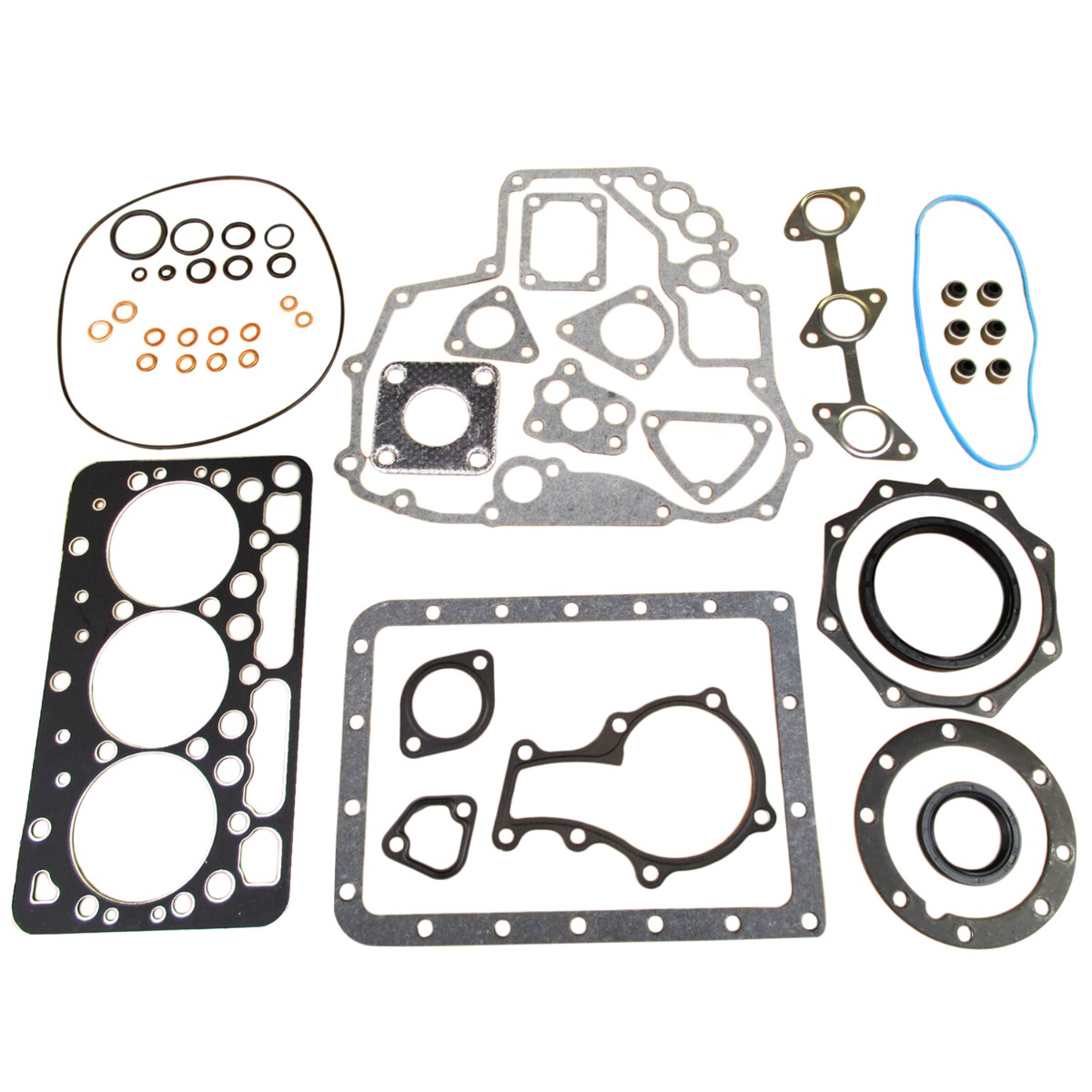 Überholungsdichtungssatz 07916-28695 16863-99366 16873-99354 Kubota Motor D722 Bobcat Bagger 316 320 322 323