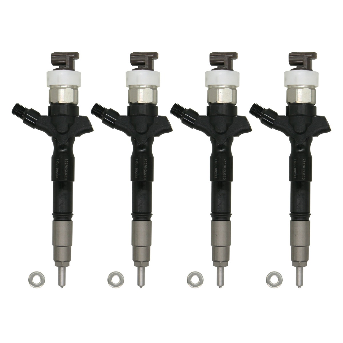 4 Stücke Diesel Kraftstoff Injektoren 23670-0L050 Für Toyota