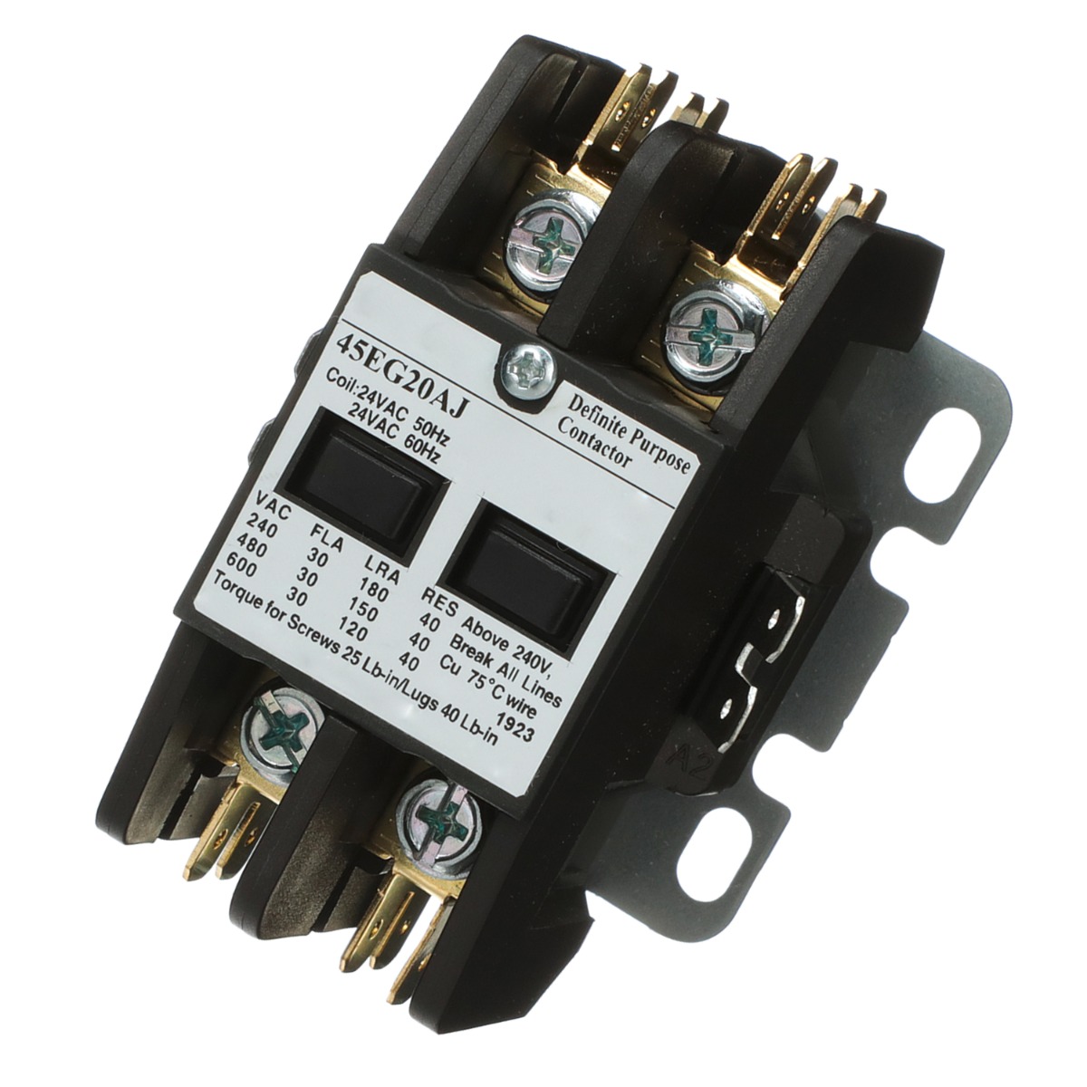 2 poliger 20A 25A 30A 240V Spulenschütz mit klarem Zweck 45EG20AG HCDPY224030AA CR453CC2BAA 2S30-C 8910DPA32V09 90246 3100-20U6 C25BNB230B 400-DP30NA2 C302U30 A77-306653 A-2 C220C C225C Siemens 45 Serie DP Schütz 2 Pole 20fla 25fla