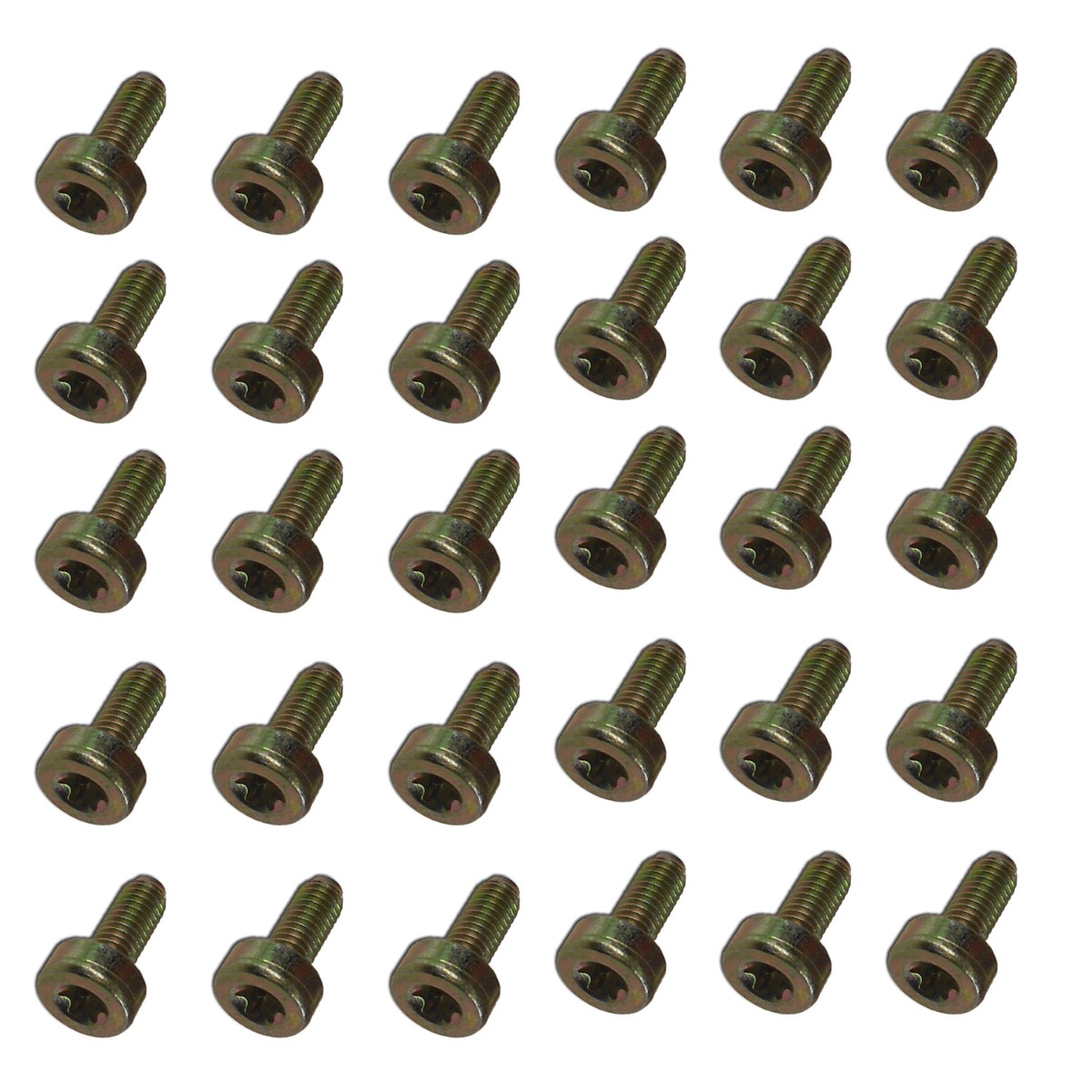 30 Stück Spline-Schraubenbolzen 9022-341-0980 für Stihl
