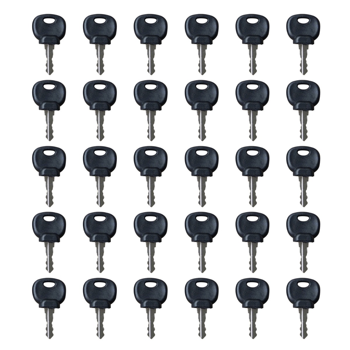 30 Stück Zündschlüssel 14607 für JCB