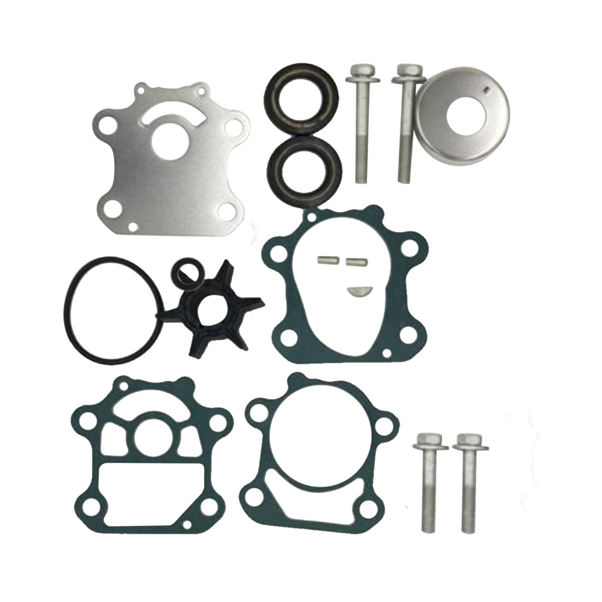 Wasserpumpenlaufrad Reparatursatz 6CJ-W0078-00 für Yamaha