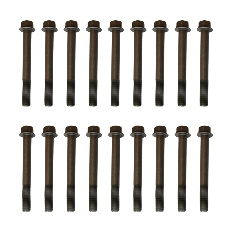 18 Stück Zylinderkopfschraube 19013-03450 für Kubota