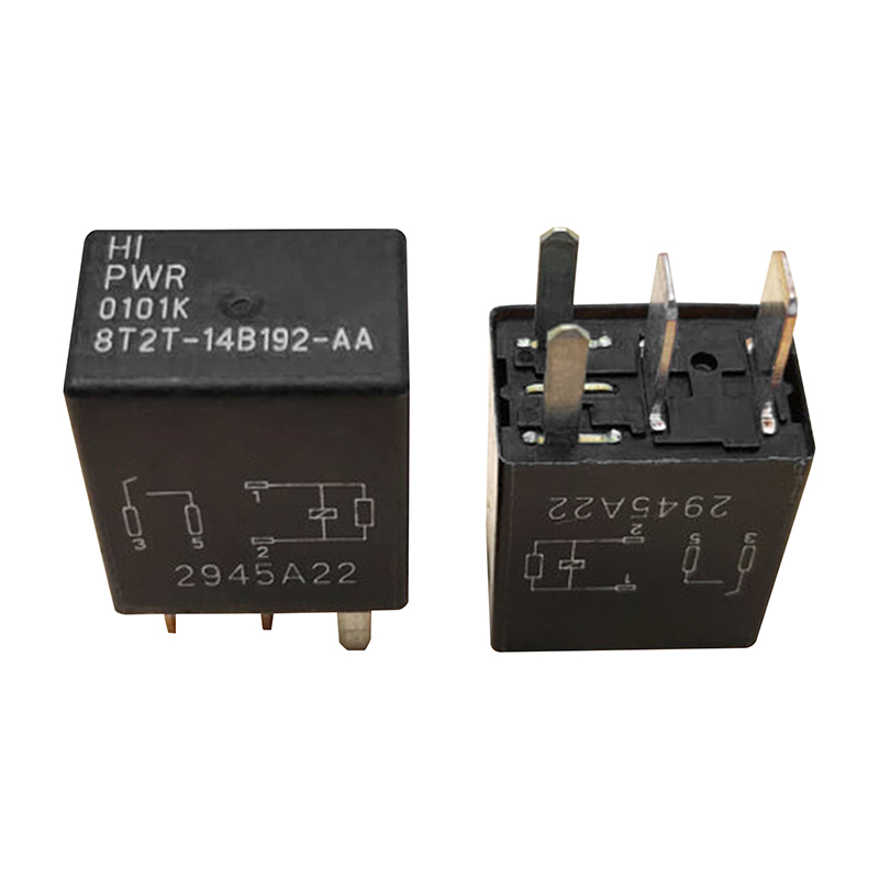 2 Stück 4-poliges schwarzes Mehrzweckrelais 8T2T-14B192-AA für Ford