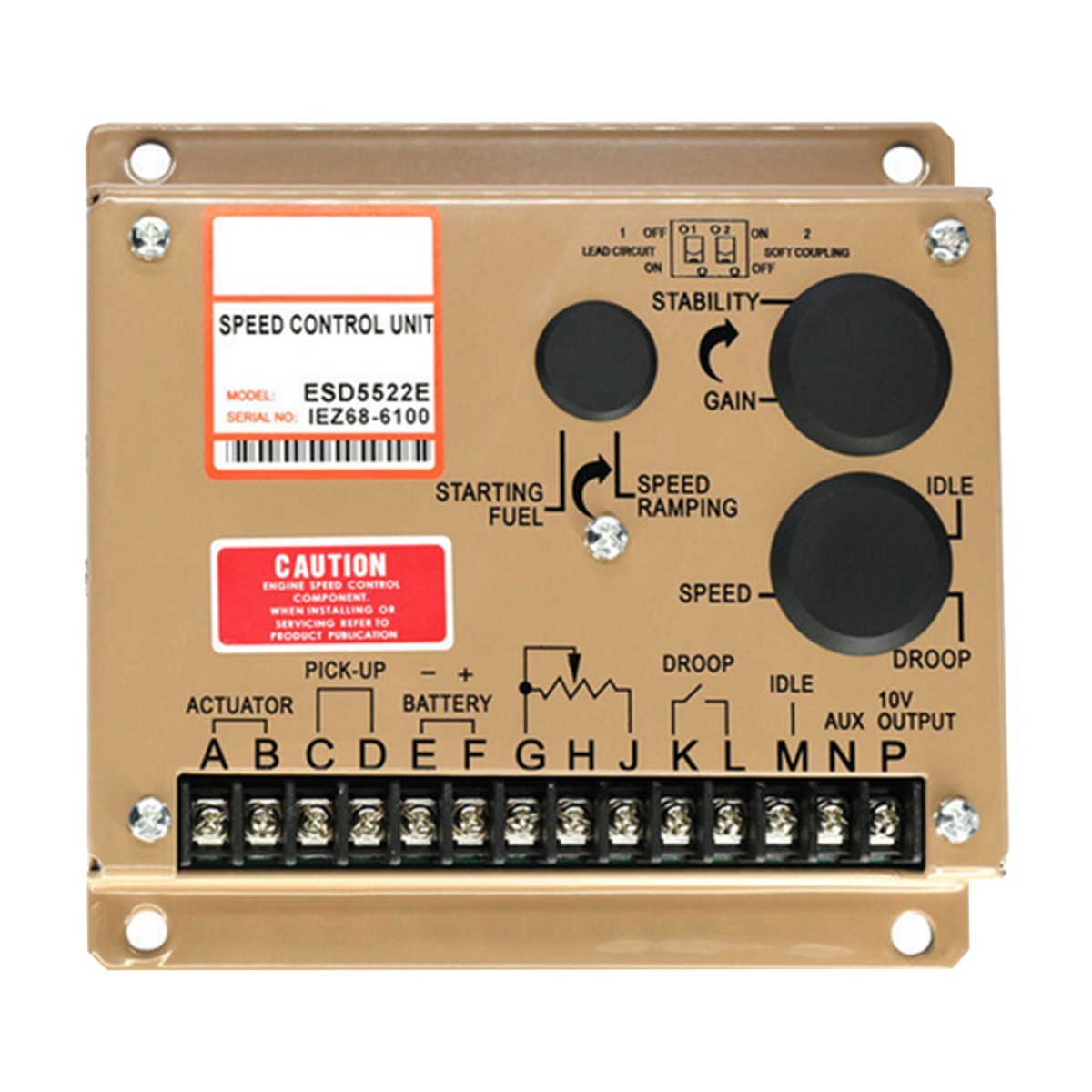 Motordrehzahlregler ESD5522E Steuereinheit Panel für GAC