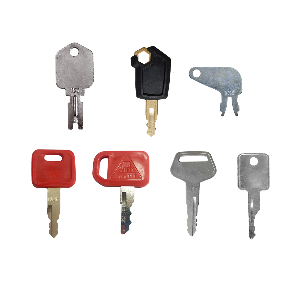 Zündschlüssel 166 7PCS für Bobcat