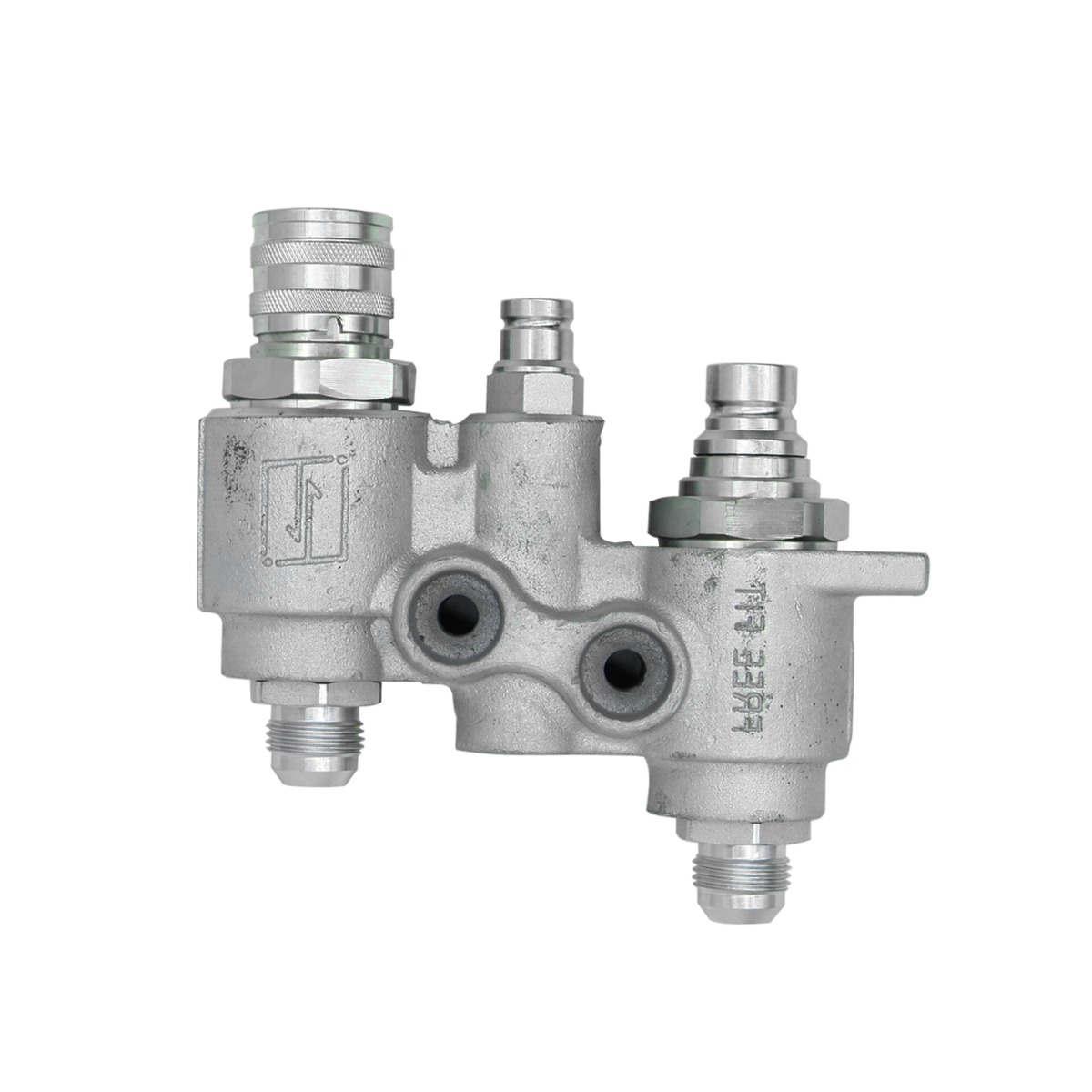 Hydraulischer Flat Face Schnellwechsler 47396759 für Bobcat