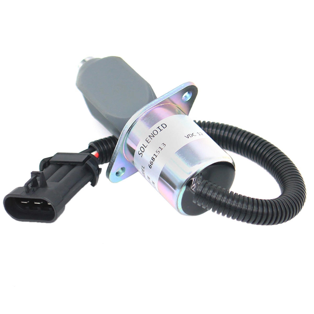 Kraftstoffabschaltmagnet 6681513 12 V für Bobcat