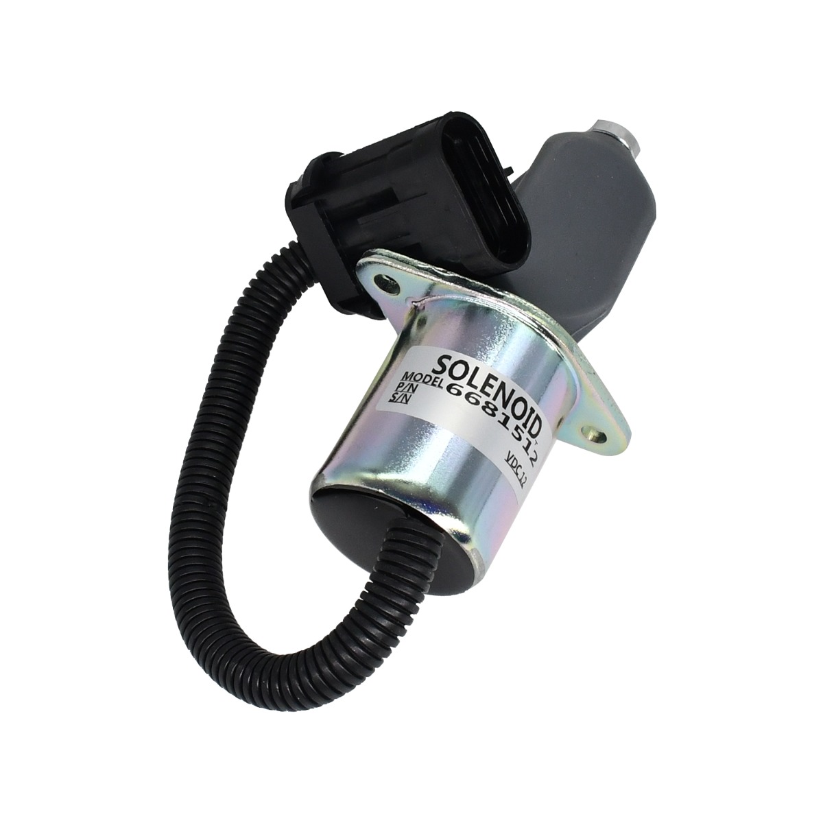 Kraftstoffabschaltmagnet 1753ES12A6UC3B1S1 12V für Bobcat