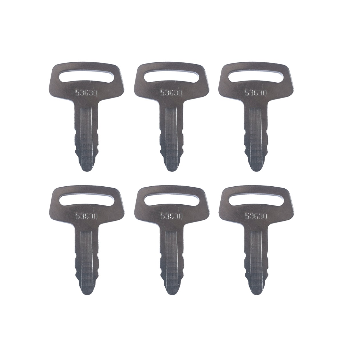 6 STÜCKE Zündschlüssel RC101-53630 Für Kubota