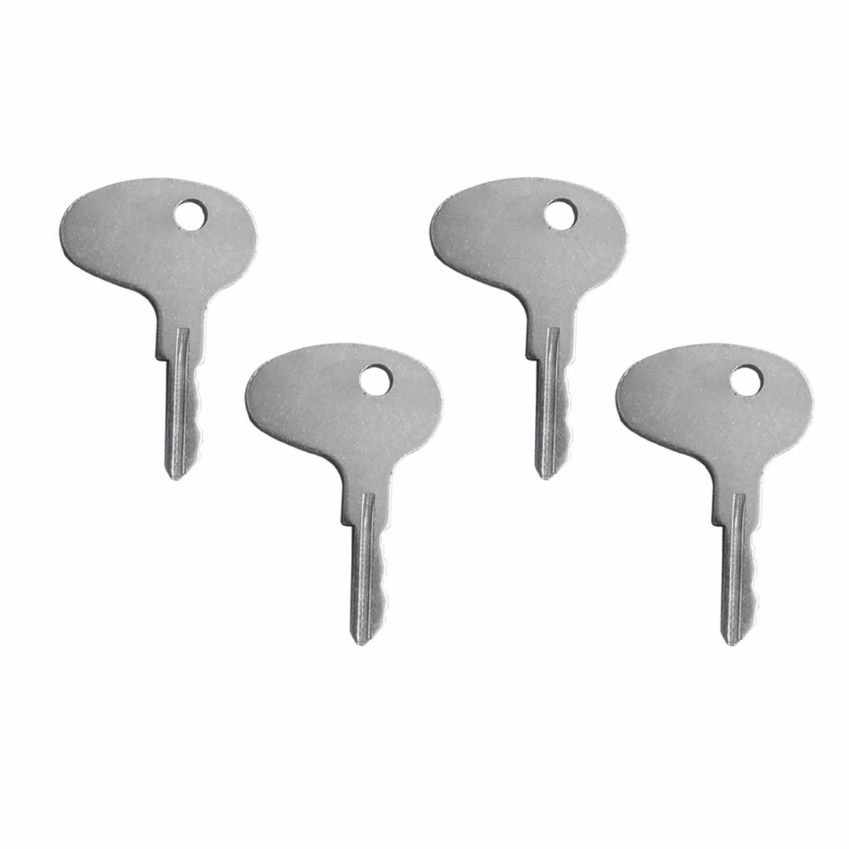 Zündschlüssel 123243 4 Stück für Kubota für Mitsubishi für Caterpillar für Kumiai