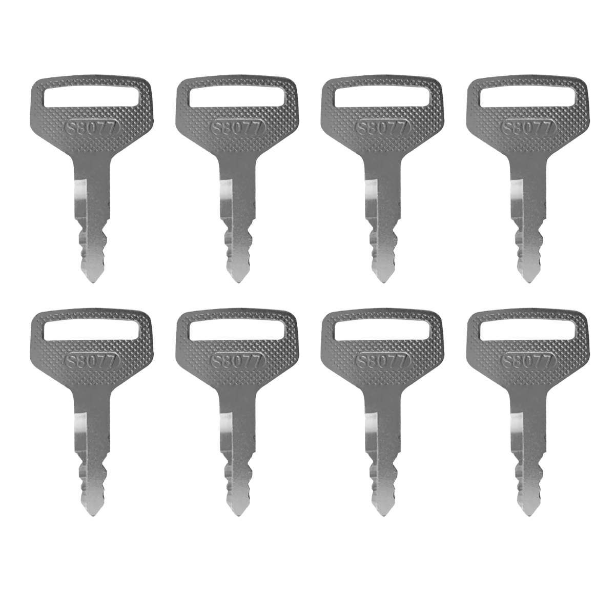 8-teilige Zündschlüssel 3691975190 für Kubota