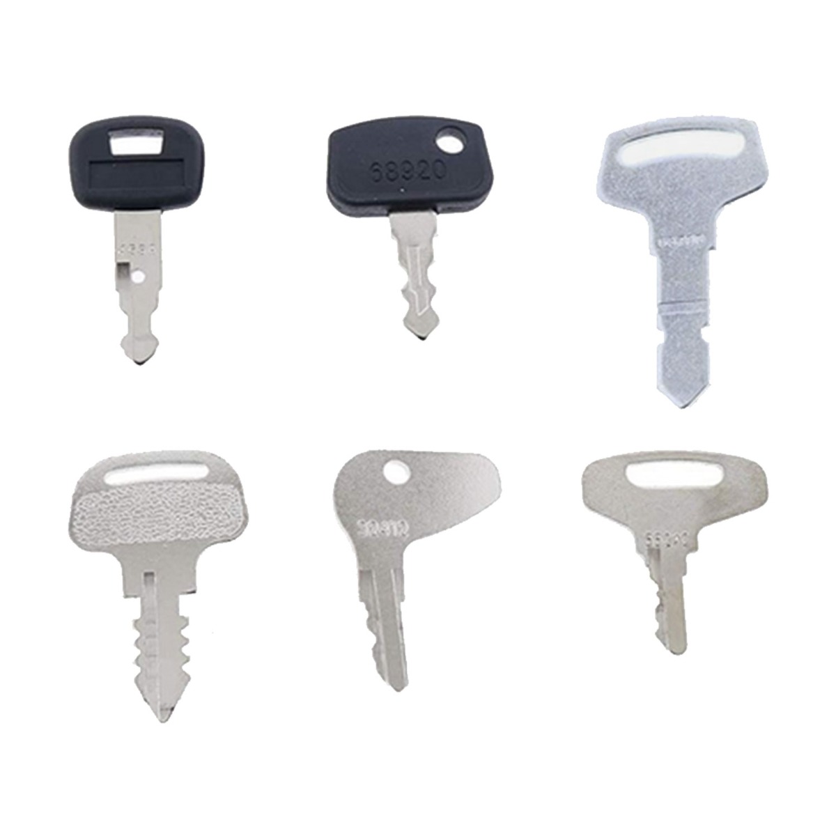 6-teilige Zündschlüssel 15248-63700 für Kubota