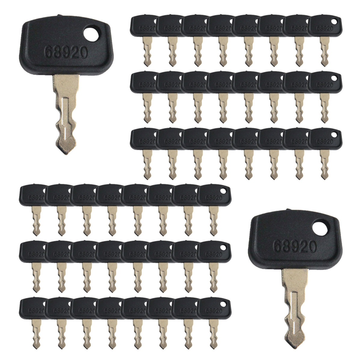 50 Stück Zündschlüssel 68920 für Kubota