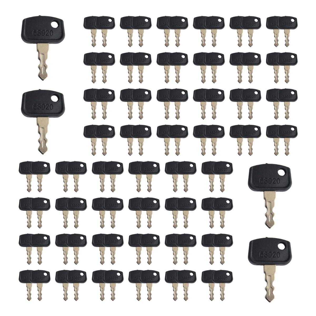 Zündschlüssel 100 Stück PL50168920 für Kubota