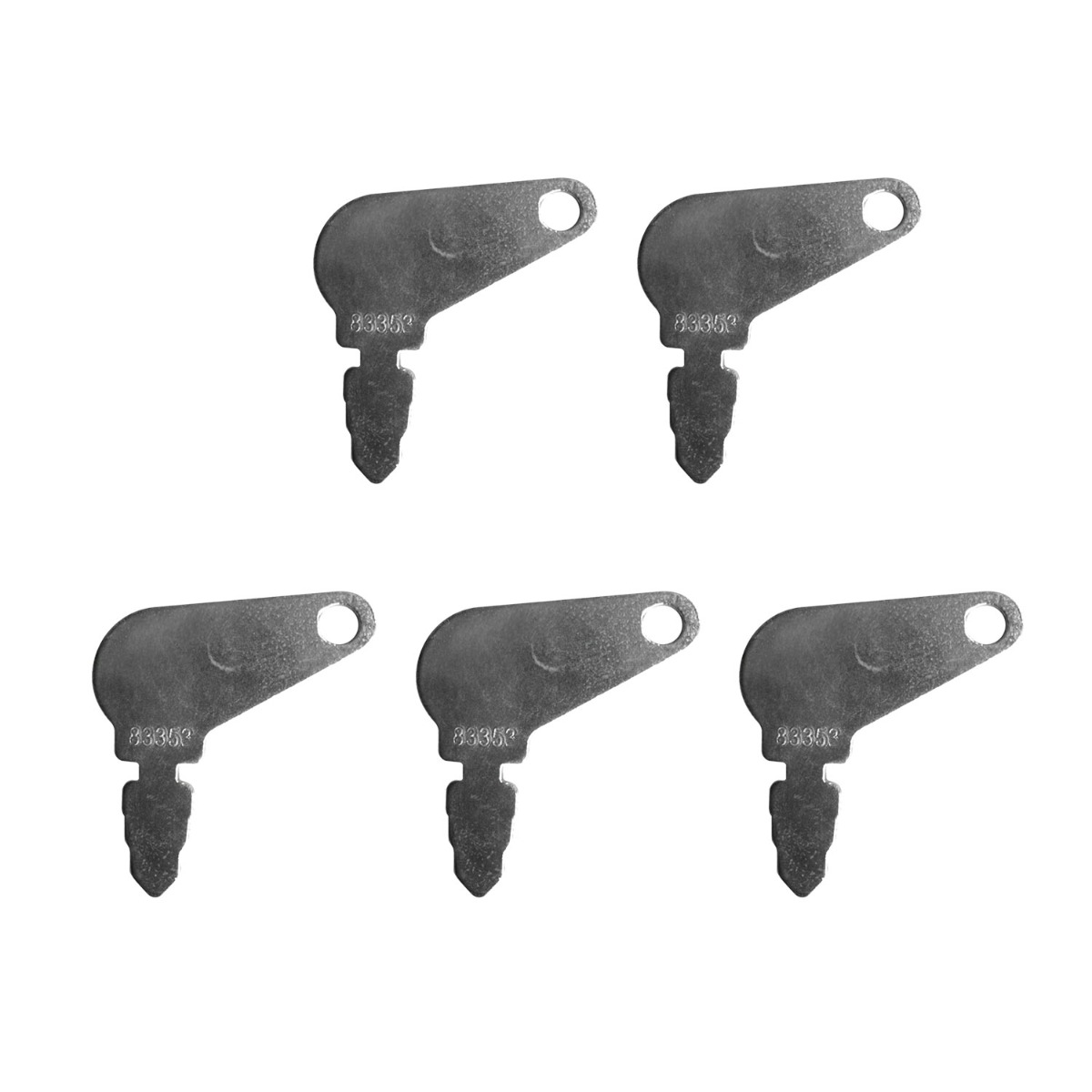 Zündschlüssel 83353 5 Stück für Case IH