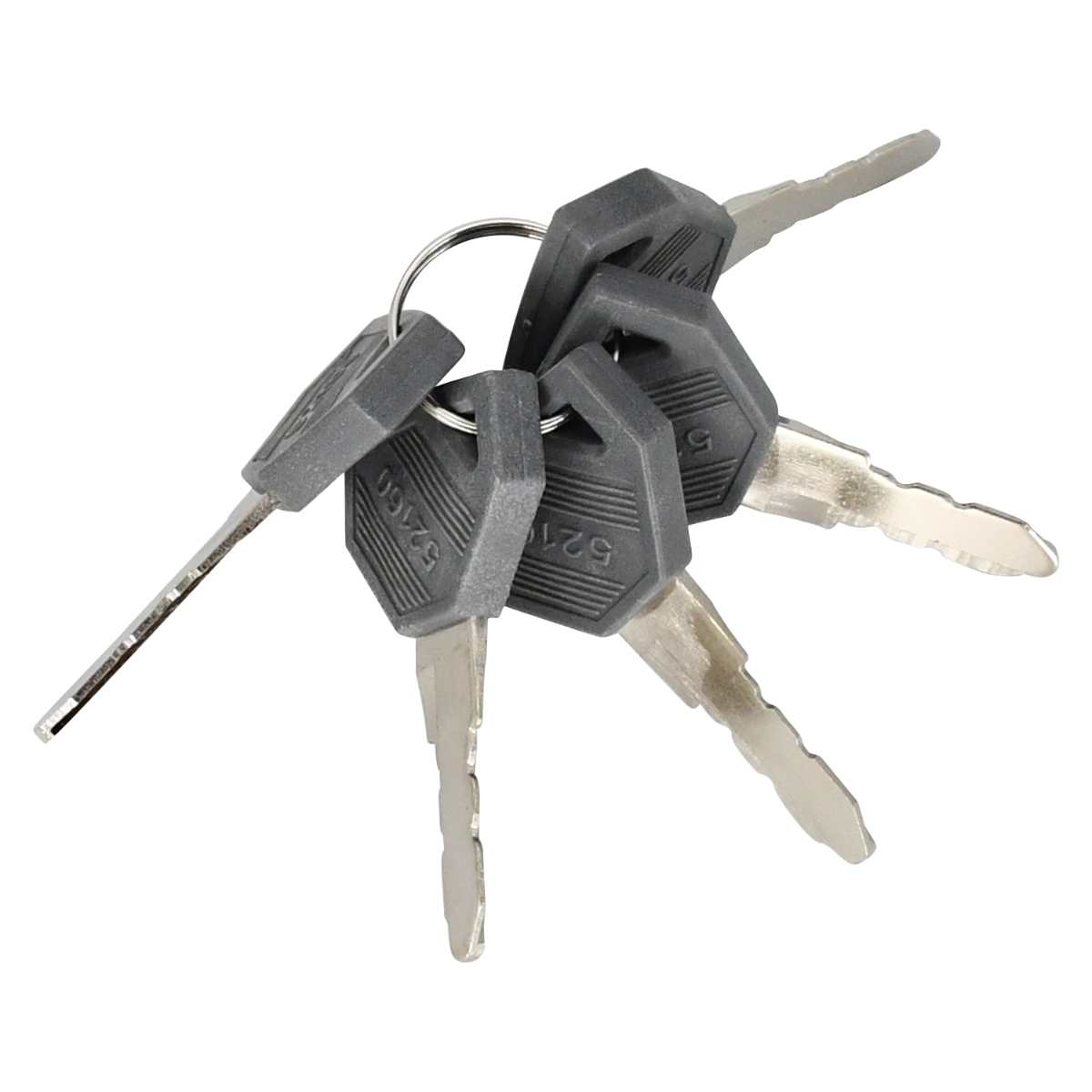 Zündschlüssel 198360-52160 5 Stück für Yanmar für John Deere für Kukje für Branson
