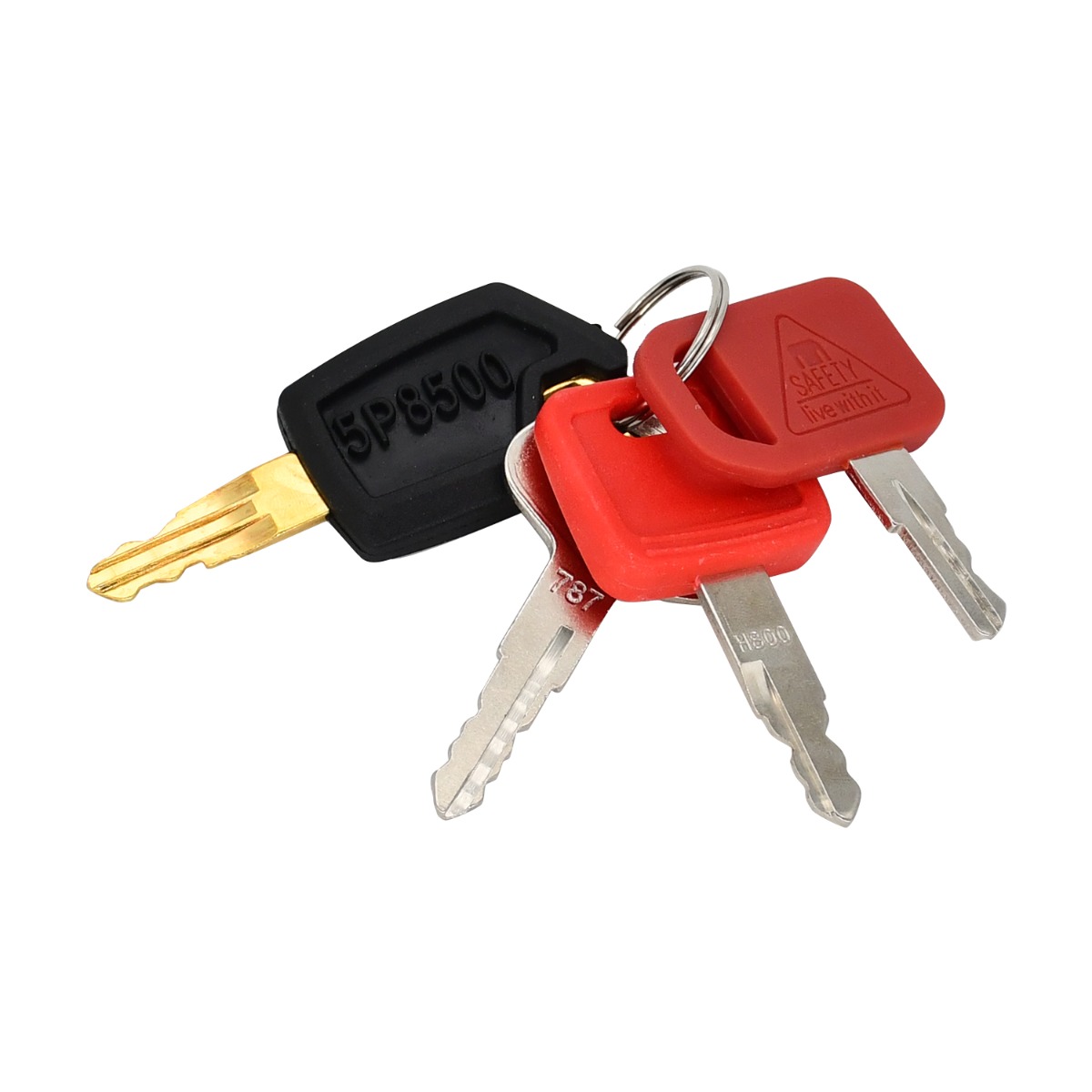 Zündschlüsselsatz 5P8500 AT194969 AT195302 787 4PCS für Komatsu für John Deere