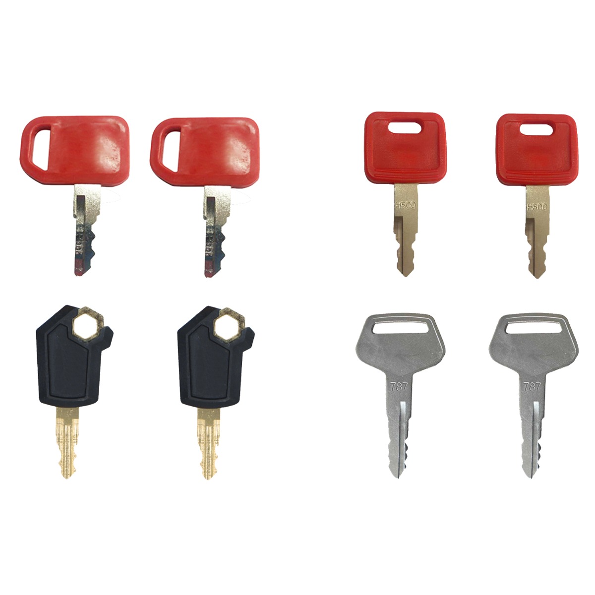 8-teiliger Zündschlüssel AT195302 für John Deere