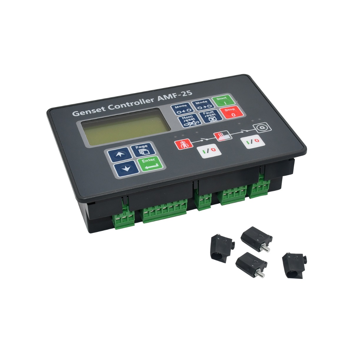 Selbststart-Steuerungsbildschirm des Genset-Controllers AMF25 für ComAp