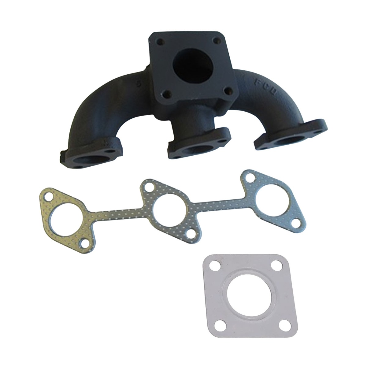 Auspuffkrümmer mit Dichtung 1G700-12310 für Kubota