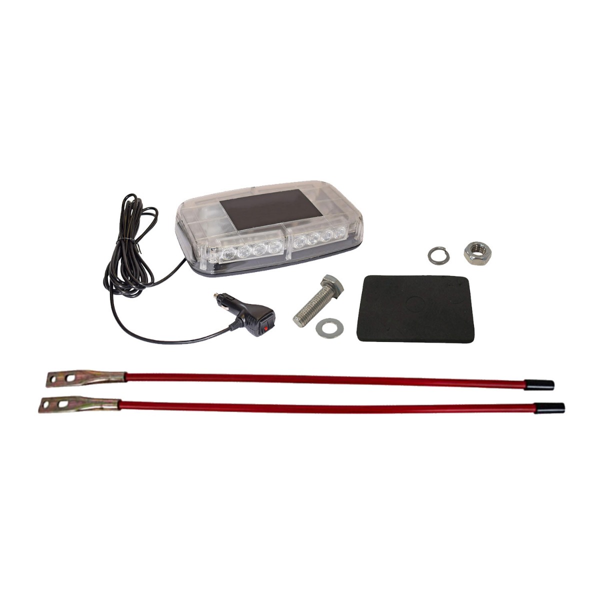 Bernsteinfarbene&#x20;LED&#x20;Mini&#x20;Lichtleiste&#x20;mit&#x20;Klingenf&#xFC;hrungsset&#x20;8891040&#x20;f&#xFC;r&#x20;Fischer