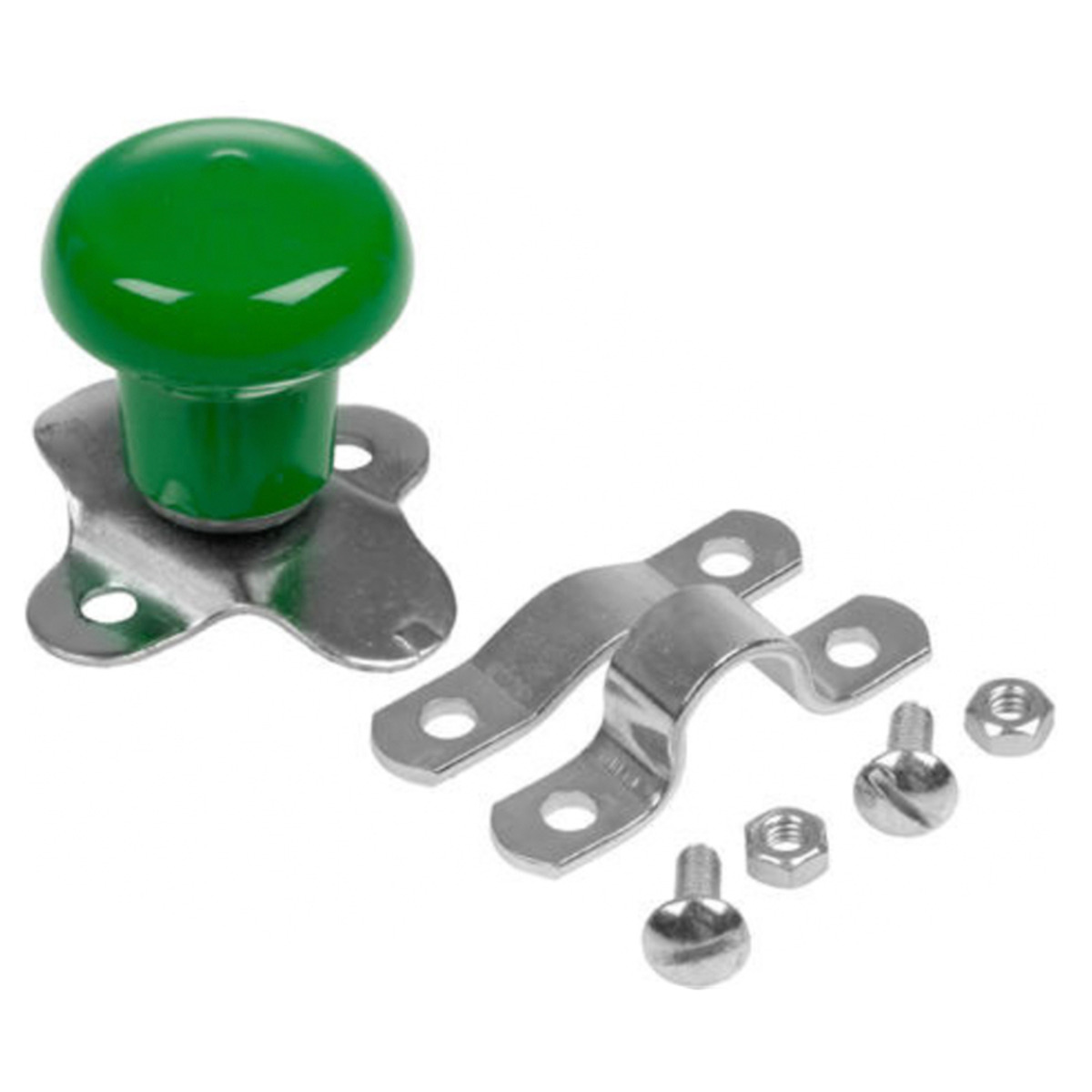 Roter Universal-Traktor-Lenkrad-Drehknopf Gummiknopf Lenkradmanschette WSV122R für John Deere