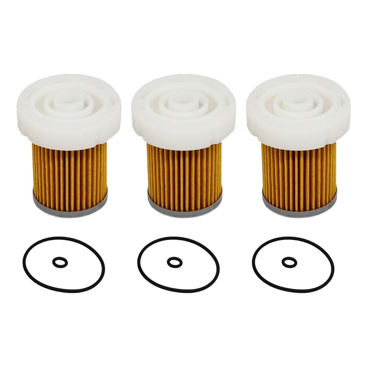 3 Stück Kraftstofffilter 6A320-59930 mit O-Ring für Kubota main product photo