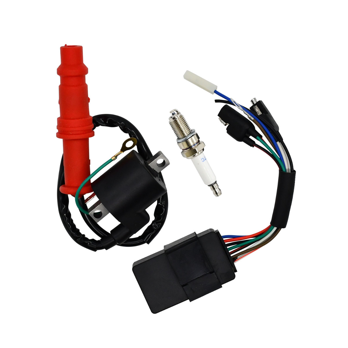 Zündspule und Zündkerze CDI Box 3085227 für Polaris