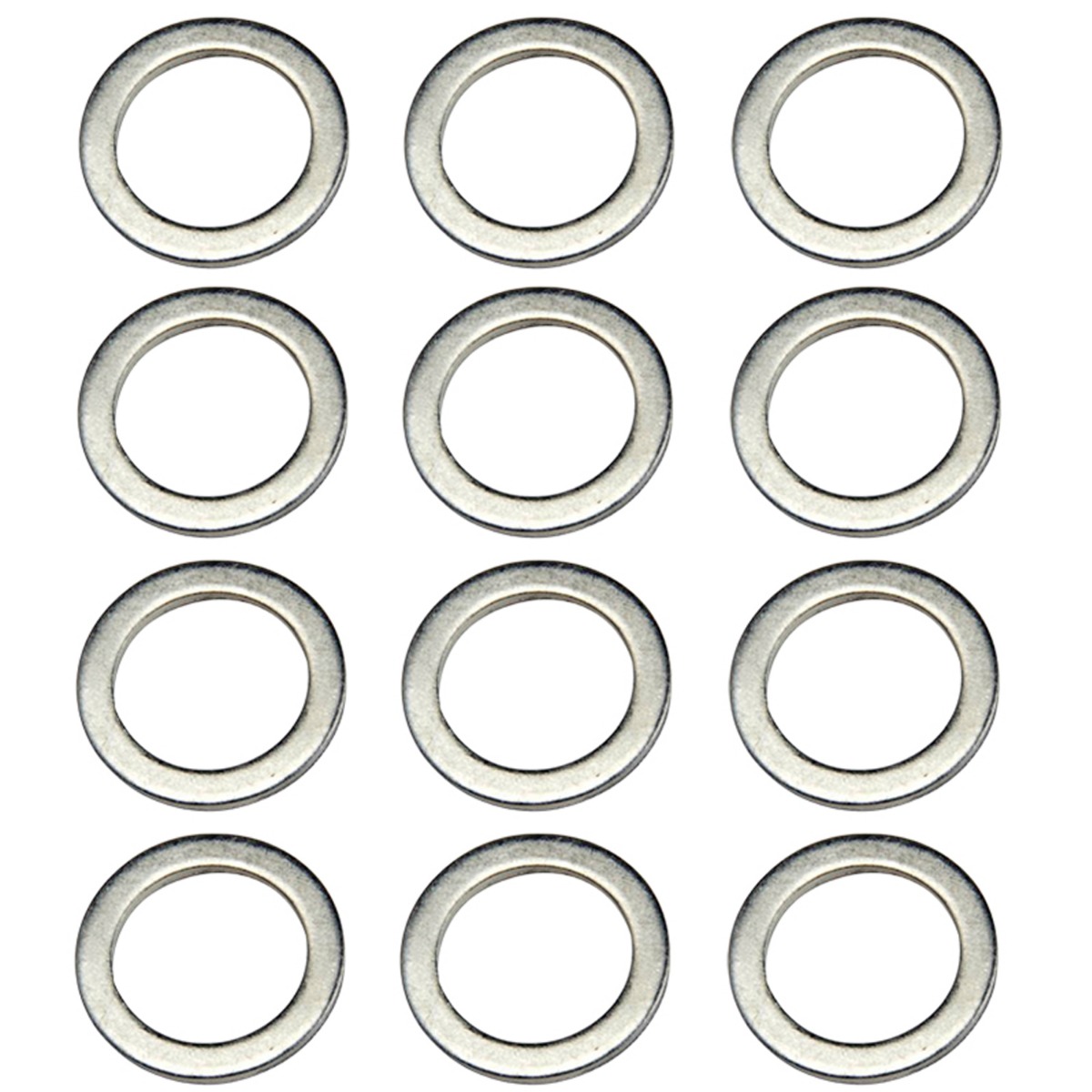 12 Stück 18 mm Getriebeöl und hinteres Differential Ölablassschraube Unterlegscheibe Dichtung 90471-PX4-000 für Honda