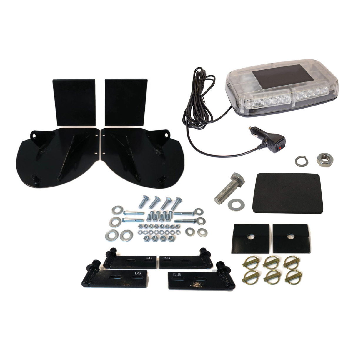 Pro-Wing Klingenverlängerungskit PW-22 und LED Lichtleiste für Schneepflug