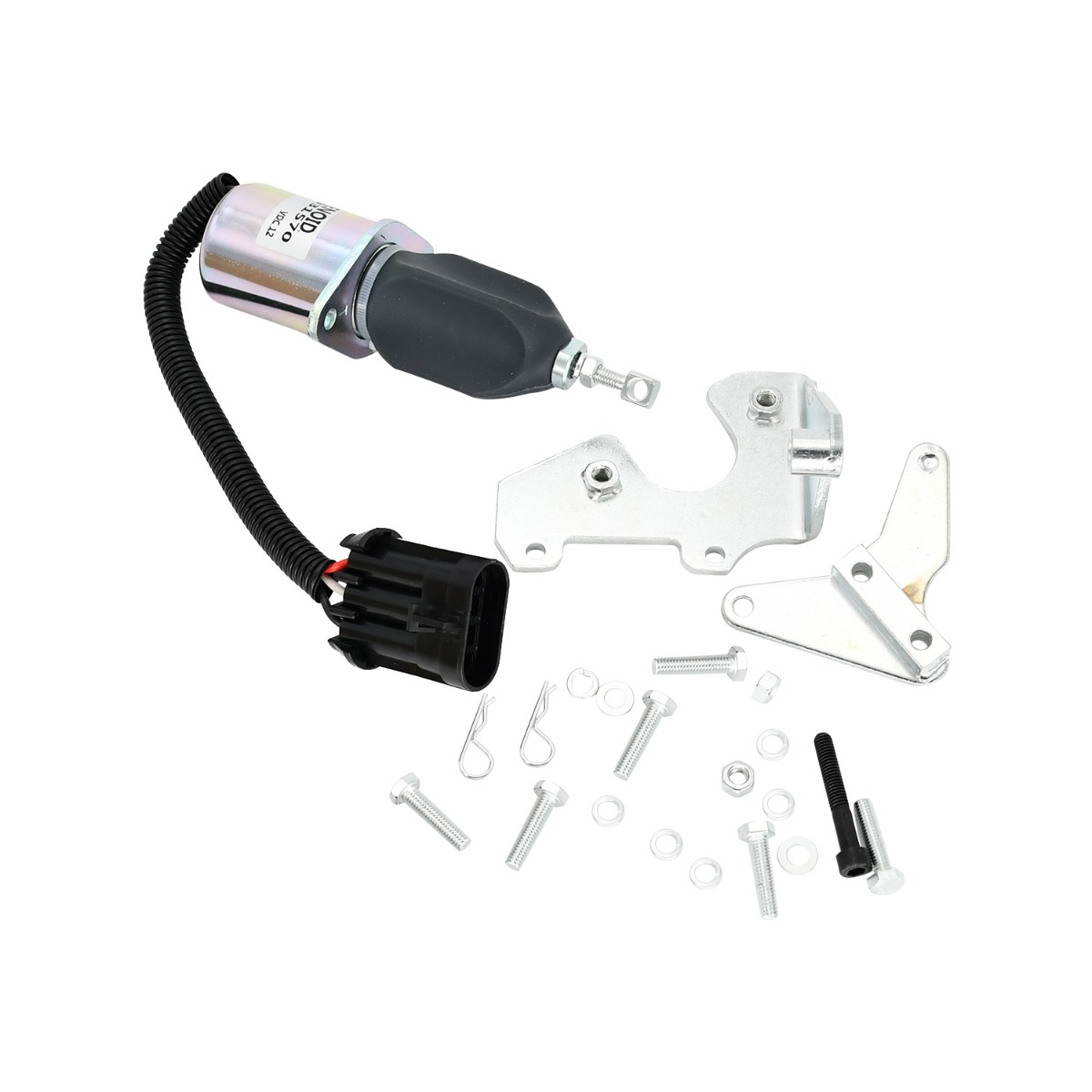 12V Kraftstoff Absperrmagnetventil 3349017 für Cummins