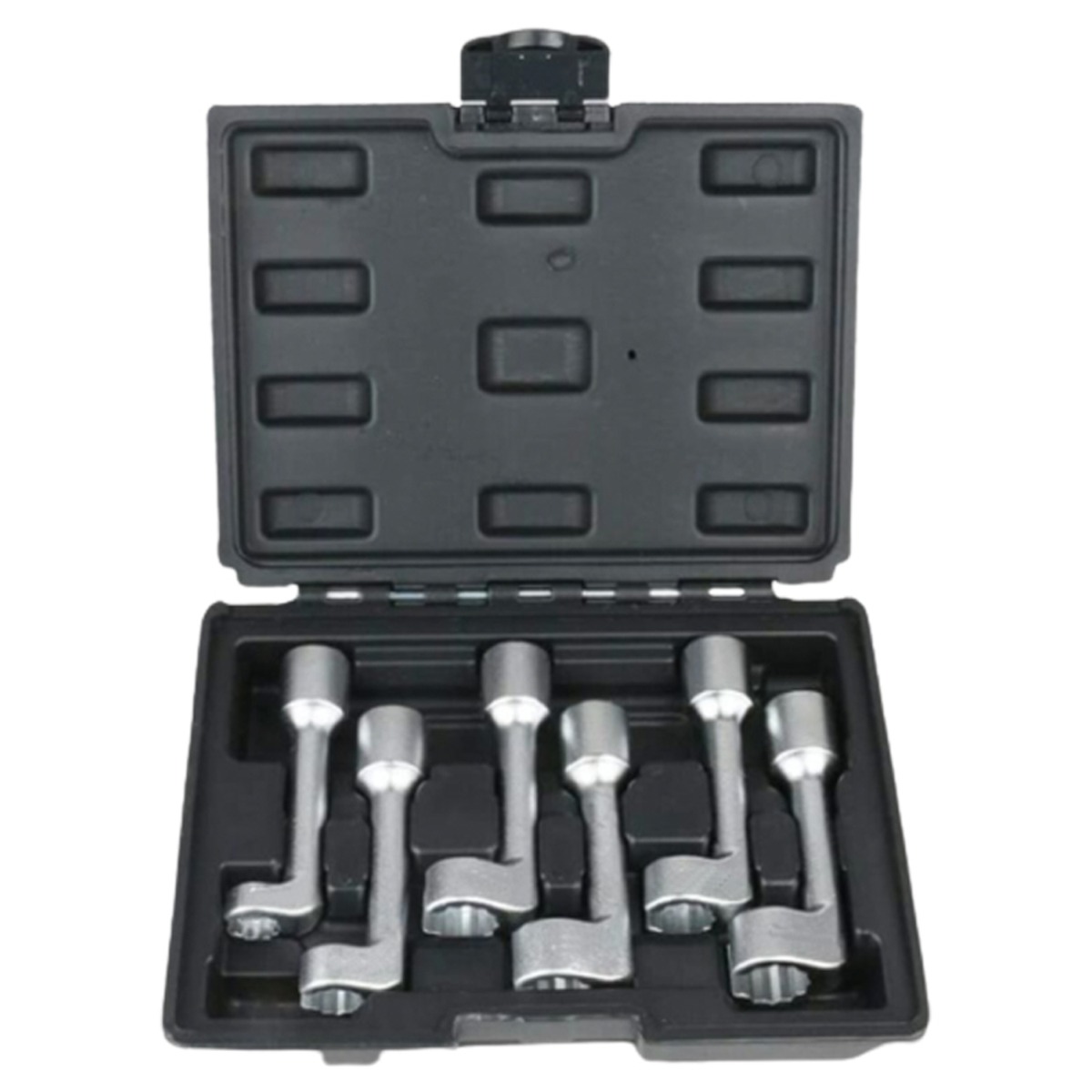 12pt 1/2 Dr L-Typ Diesel Injektor Kraftstoffleitung Sockel Schraubenschlüssel Set 12mm 14mm 16mm 17mm 18mm 19mm 6-teilig