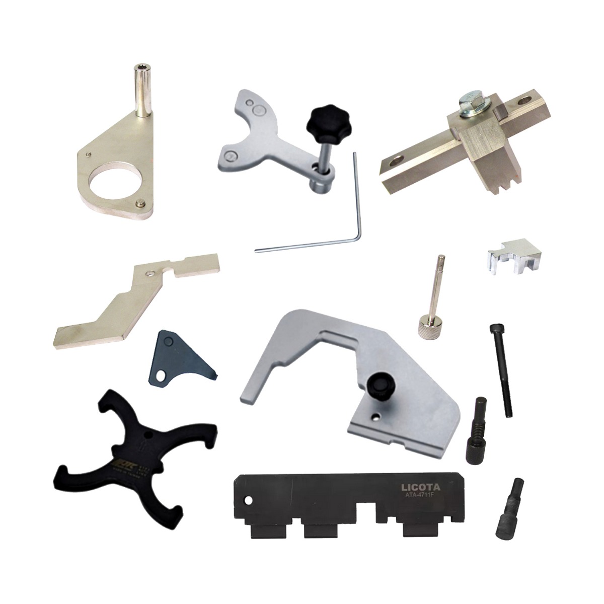 Kit d'outils de synchronisation de vilebrequin d'arbre à cames de moteur 303-1600 pour Land Rover