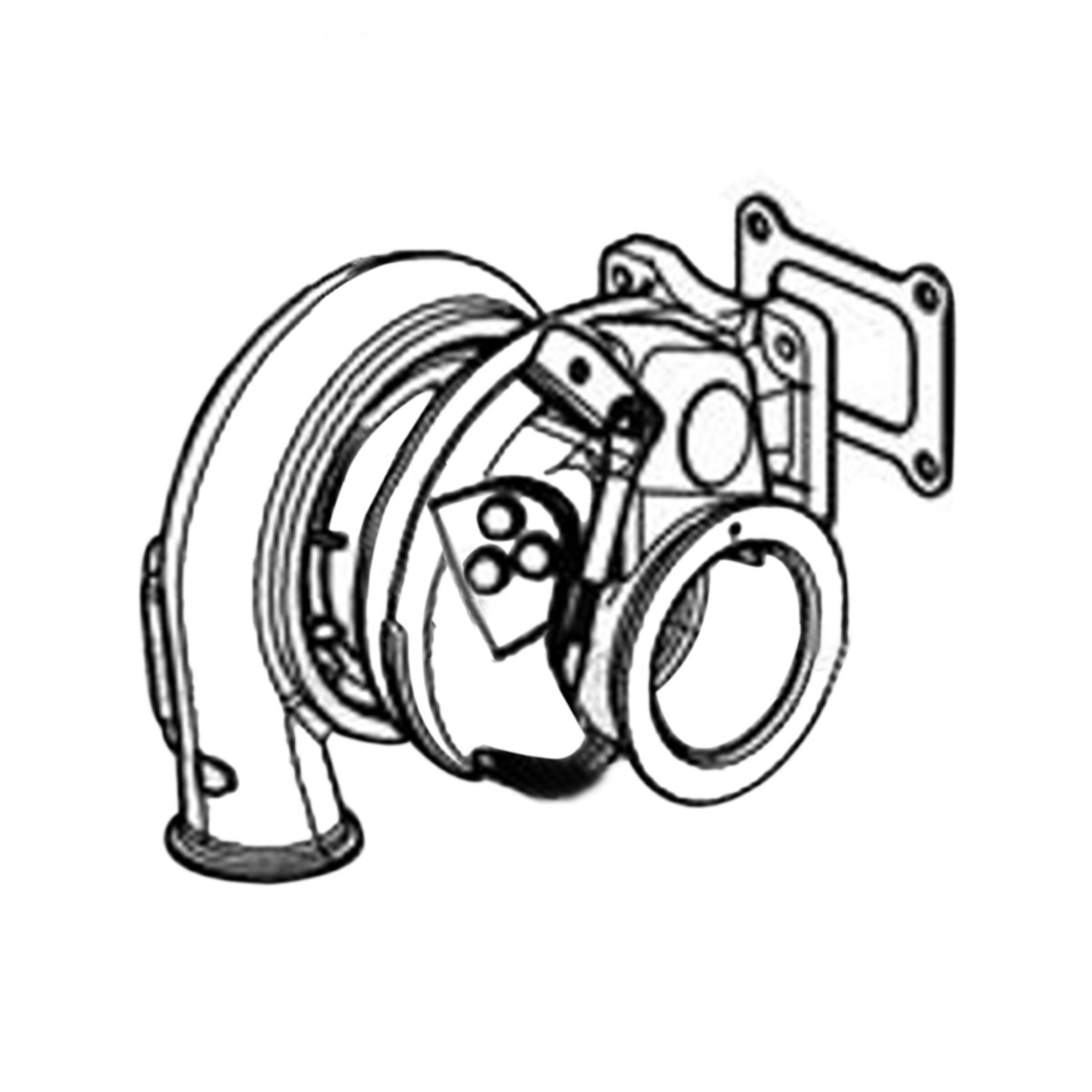 Turbolader 3032189N für Cummins