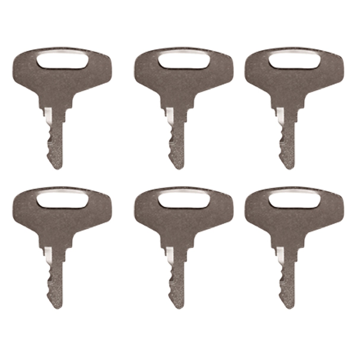 6PCS Zündschlüssel 55240 Für Kubota