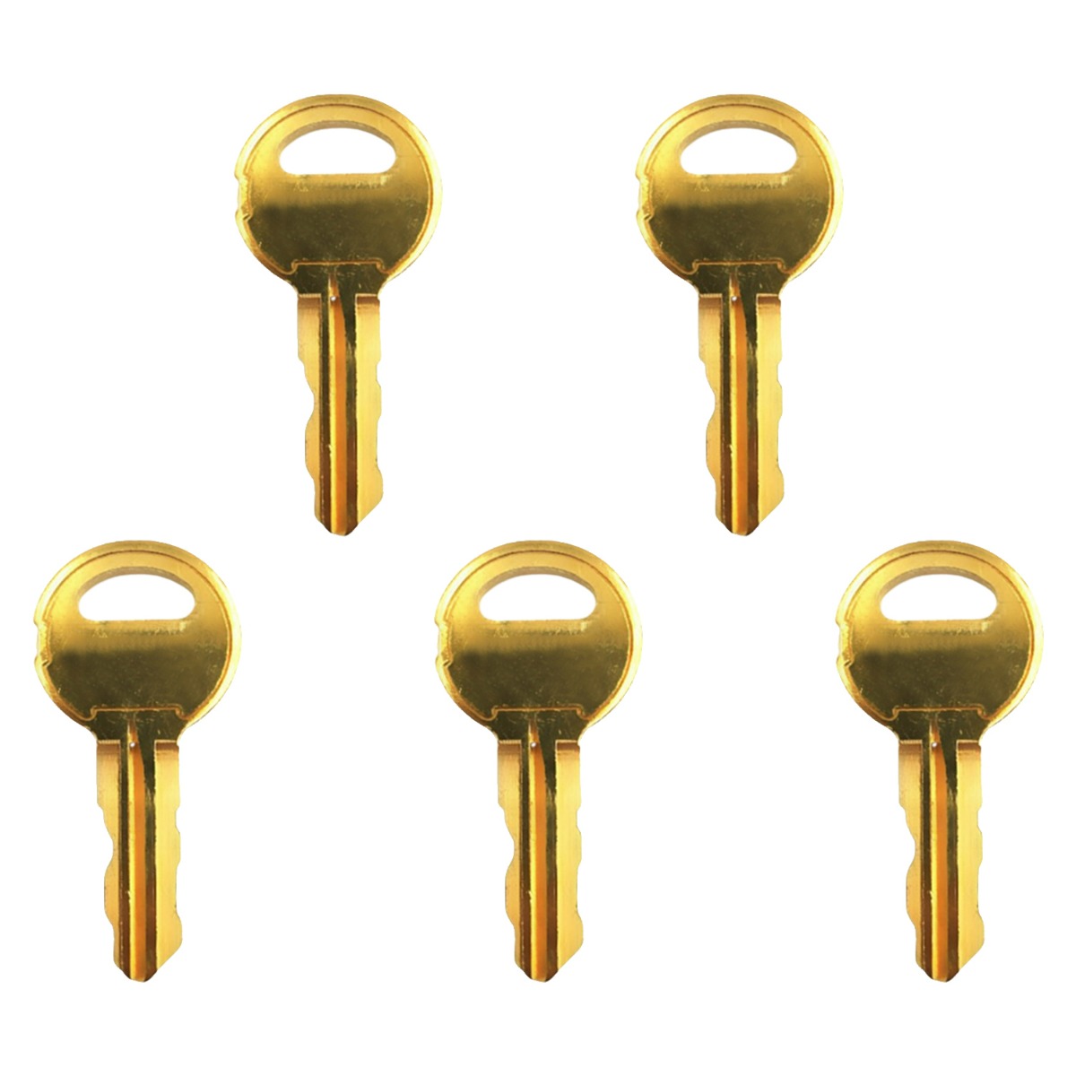 5Stück Schlüssel 16120 für Doorking