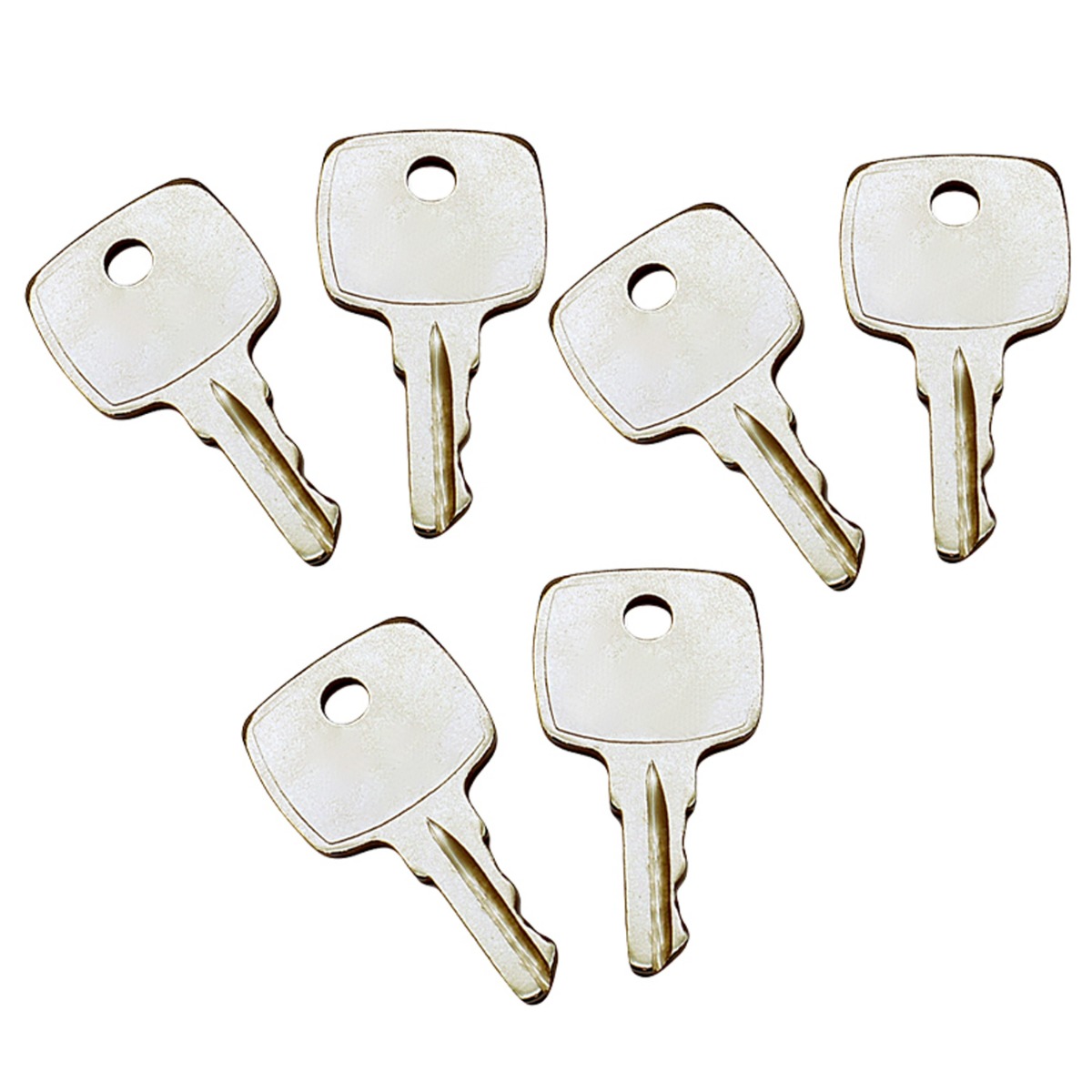6 Stück Zündschlüssel AR51481 für John Deere