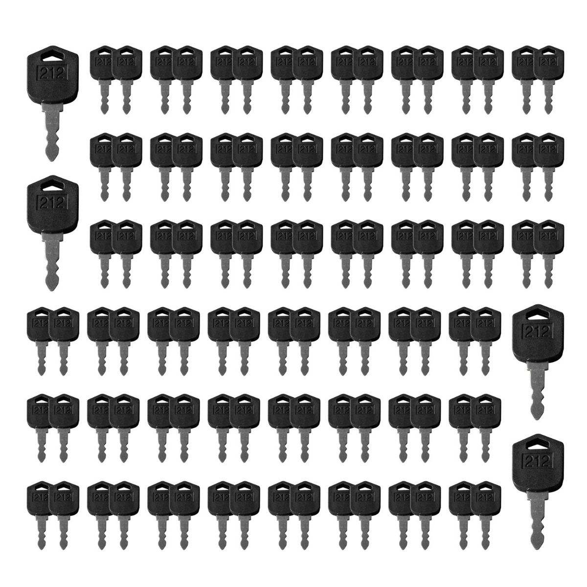 100PCS Zündschlüssel D554212 für Daewoo Doosan