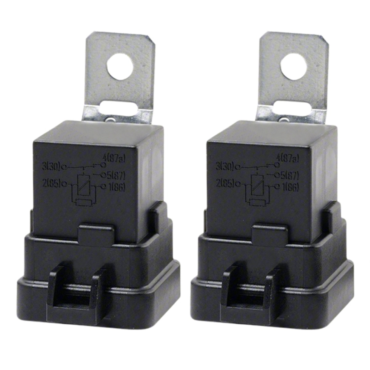 5 Klemmen 12V 40A Relais 4RD96038831 für Hella