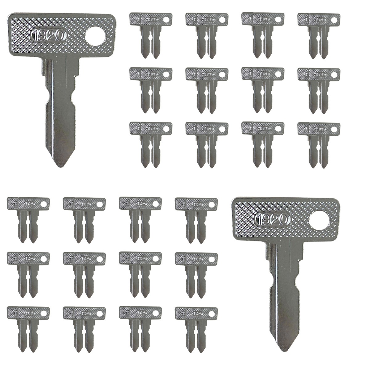 50Pcs Golf Cart Zündschlüssel ELI80-0194 für Club Car