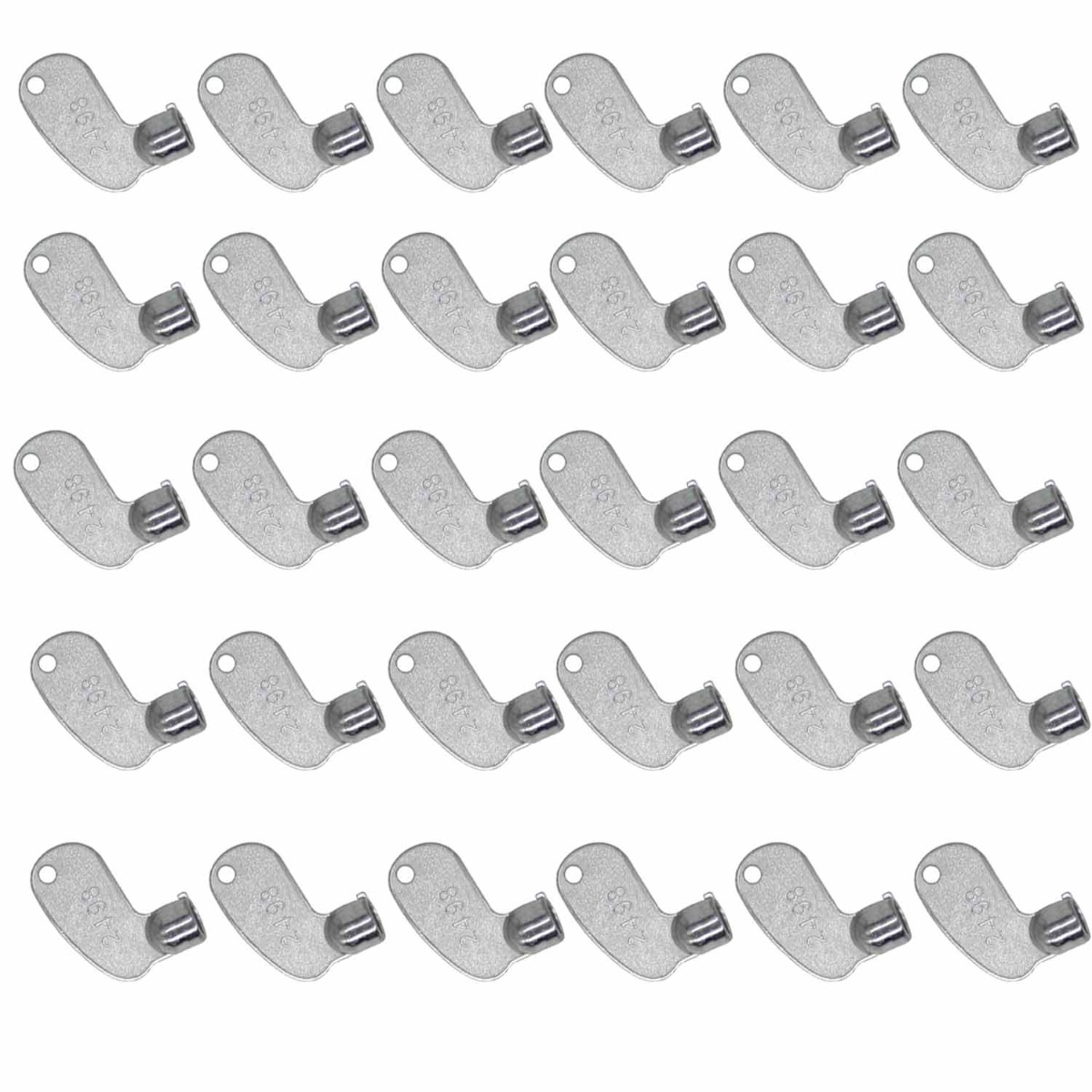 30St. Zündschlüssel 2498 für TCM für Bomag