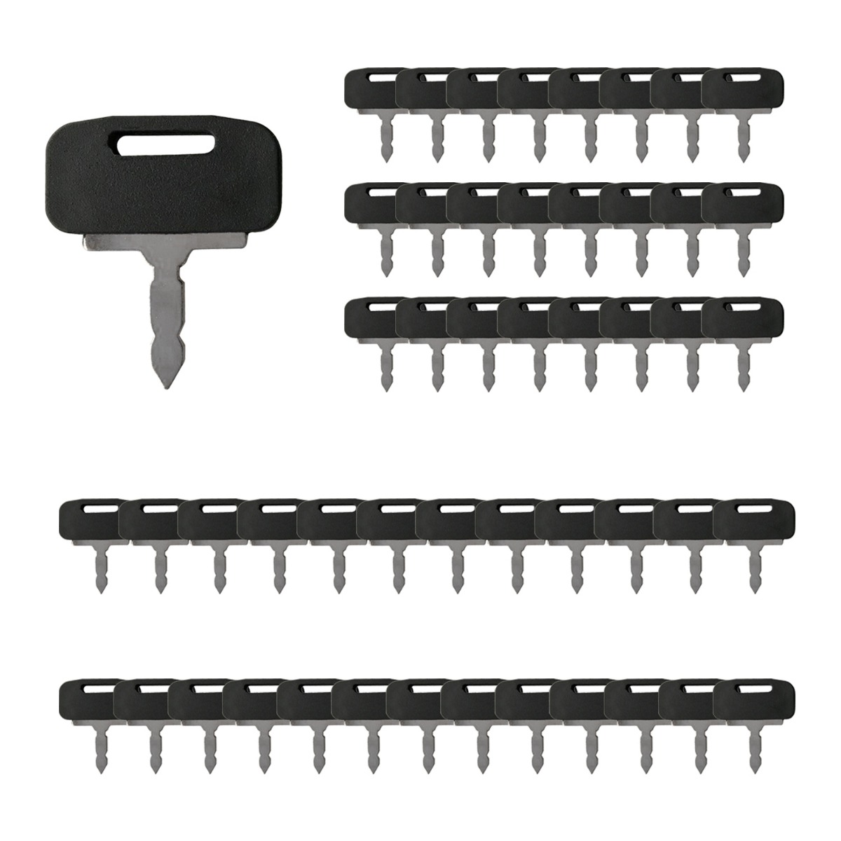 50 Stück Zündschlüssel 3813361M1 für Massey Ferguson