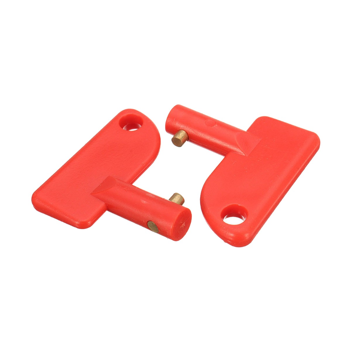 2 Stück Batterietrennschalter Isolator Power Kill Switch Ersatzschlüssel für Marine