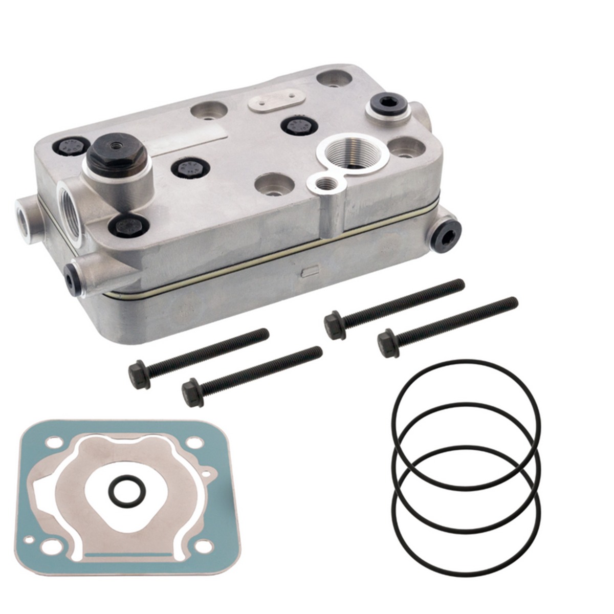 Kompressor Zylinderkopf komplett 0011301215 für Mercedes Benz