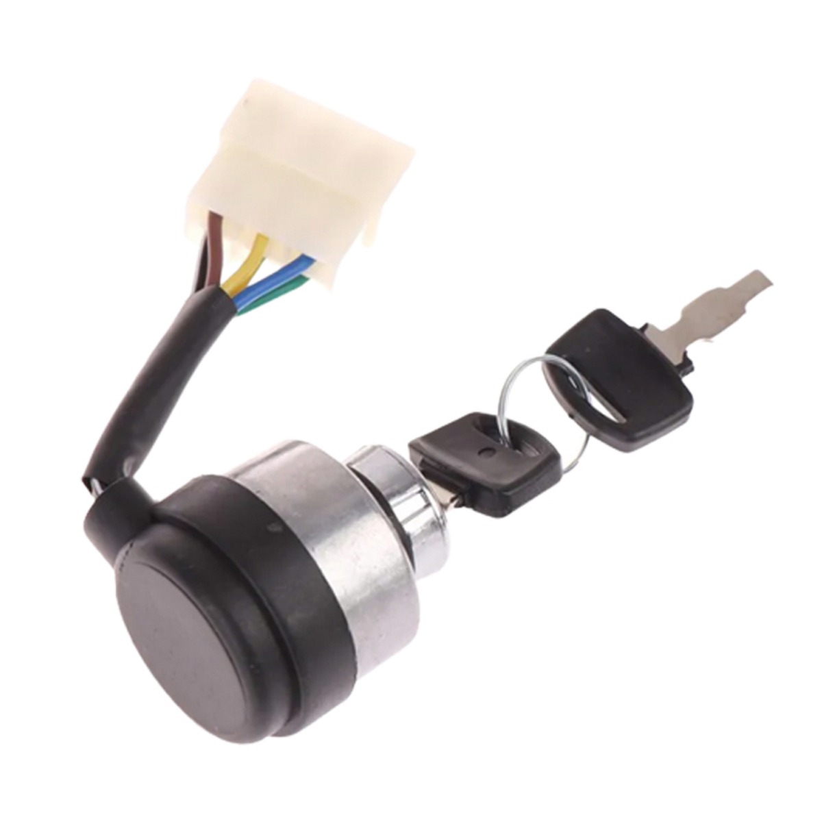 6-Draht-Zündschalter mit 2 Schlüsseln für Honda