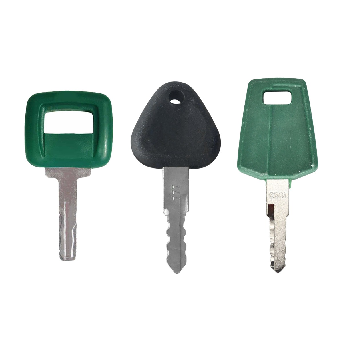 3Stück Zündschlüssel für Volvo