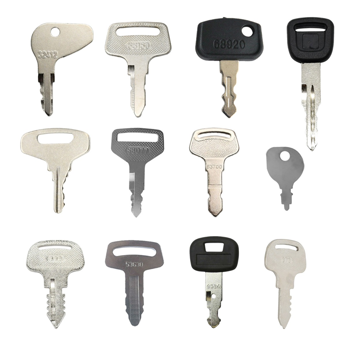 12 Stück Zündschlüssel Set für Kubota
