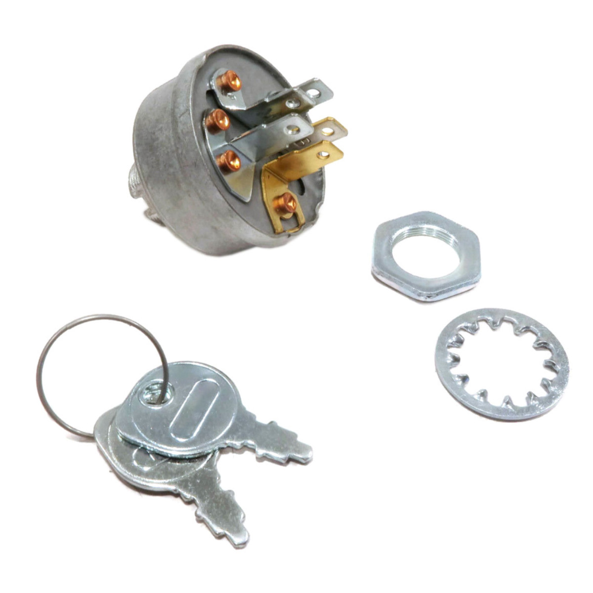 Zündanlassschalter mit 2 Schlüsseln 128010 für Bobcat